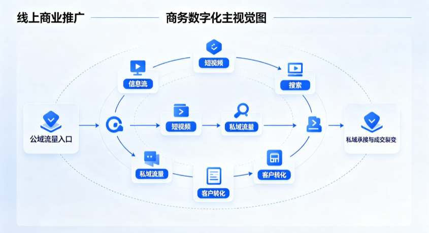 龙泉驿区线上商业推广怎么做？全域流量闭环搭建与低成本转化实战指南